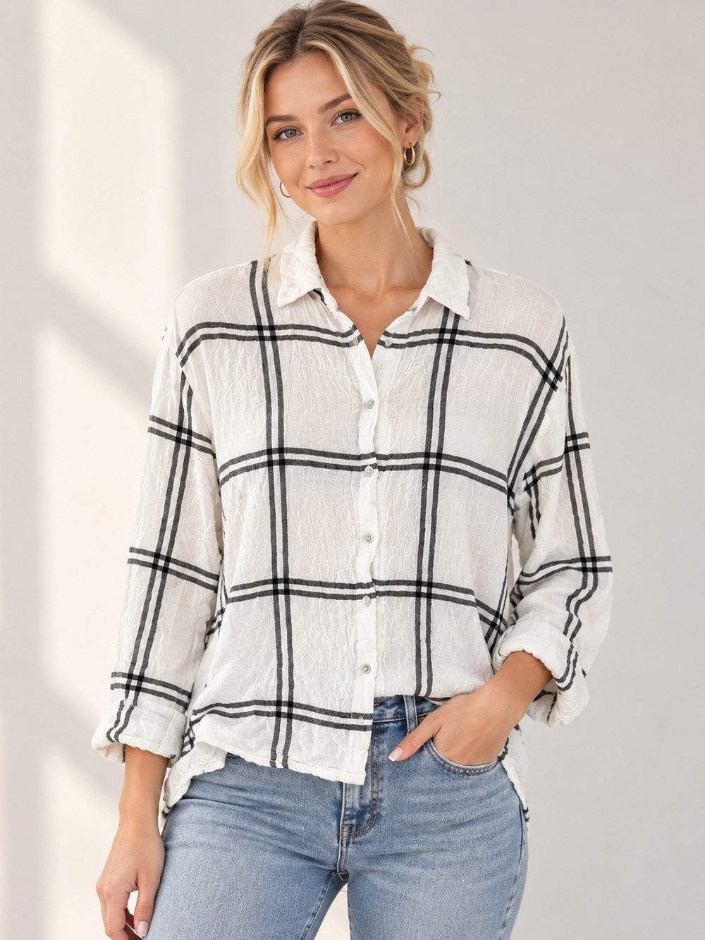 🎉5 for $45🎉 Jane Delancey top blouse shirt size M